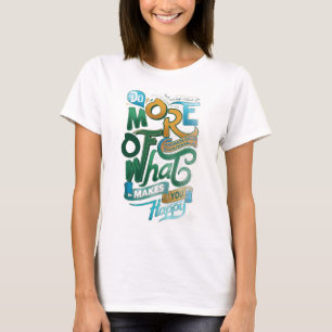 T-shirt Manche longue ADOM "Faites plus de ce qui vous ren