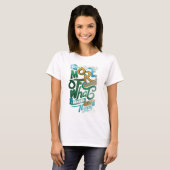 T-shirt Manche longue ADOM "Faites plus de ce qui vous ren (Devant entier)