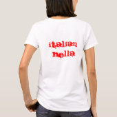 T-shirt Manche longue Bella italienne (Dos)