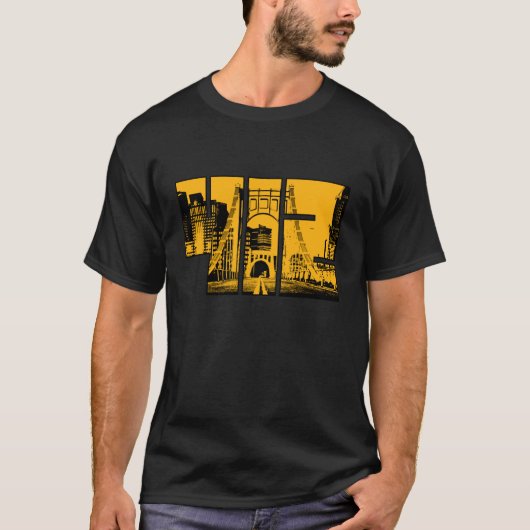 T-shirt Manche longue de Pittsburgh (Devant)