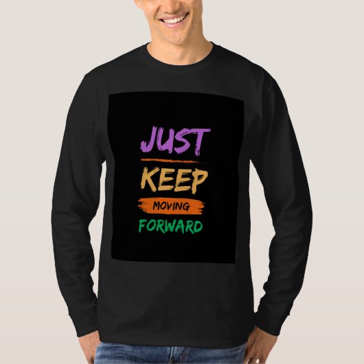 T-Shirt manche longue noir (Devant)