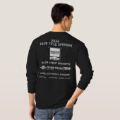 T-shirt MANCHE LONGUE - Parrains 2026 TBGT (Dos entier)