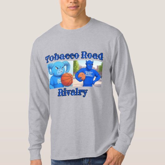 T-shirt Manche longue Rivalence de la route du tabac (Devant)