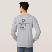 T-shirt Manche longue Rivalence de la route du tabac (Dos entier)