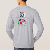 T-shirt Manche longue Rivalence de la route du tabac (Dos)