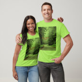 T-shirt Manches courtes pour hommes de la forêt de bois ro (Unisexe)