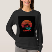 T-shirt manches longues modèle d'été (Devant)