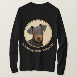 T-shirt Manchester Terrier Peinture Art animal original