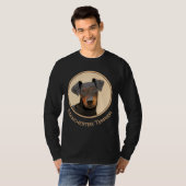 T-shirt Manchester Terrier Peinture - Art Chien original (Devant entier)