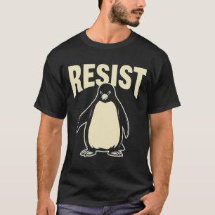 T-shirt Mancho drôle résiste Manchots cool résistent