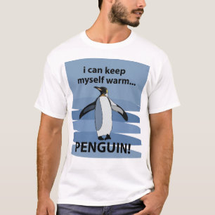 T-shirt Manchot Animal Aquatique Incapable de Vol Drôle