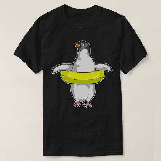 T-shirt Manchot avec Bouée (Design devant)