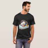 T-shirt Manchot bébé endormi (Devant entier)