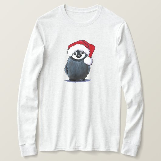 T-shirt Manchot de Noël (Design devant)