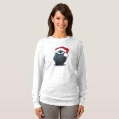 T-shirt Manchot de Noël (Devant entier)