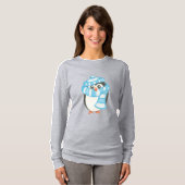 T-Shirt Manchot de Noël (Devant entier)