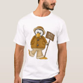 T-shirt Manchot du pôle Nord (Devant)