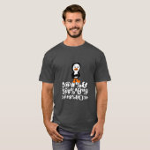 T-shirt Manchot en colère (Devant entier)