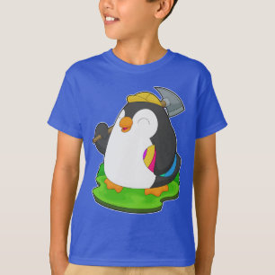 T-shirt Manchot mineur de Pâques
