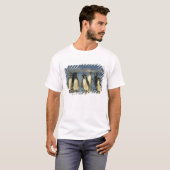 T-shirt Manchots de Magellan, Spheniscus (Devant entier)