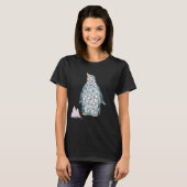 T-shirt Manchots mignons (Devant entier)
