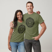 T-shirt Mandala 1 Noir (Unisexe)