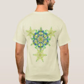 T-shirt Mandala 2 de nature (Dos)