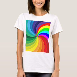 T-shirt Mandala-46556 couleur arc-en-ciel