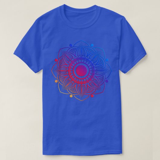 T-shirt Mandala Abstrait (Design devant)
