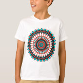 T-shirt Mandala amérindienne (Devant)