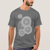 T-shirt Mandala blanc (Devant)