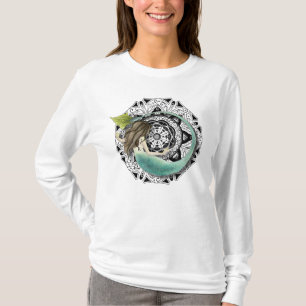 T-shirt Mandala "captivé" de sirène