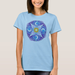 T-shirt Mandala céleste