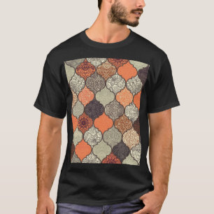 T-shirt Mandala coloré : Patchwork Islamique Sans Seamless