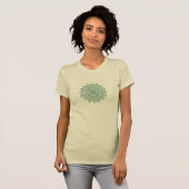 T-shirt Mandala complexe - Cercle de géométrie sac (Devant entier)