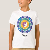 Mandala couleur arc-en-ciel chinois Customisé