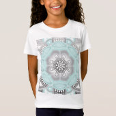 T-Shirt Mandala Creation, tous les points pour un 1 (Devant)