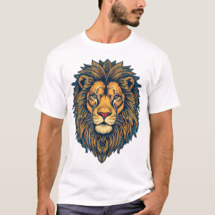 T-shirt Mandala Crinière Lion