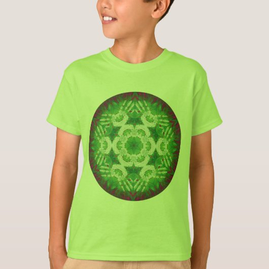 T-shirt Mandala curatif V3 de mains (Devant)