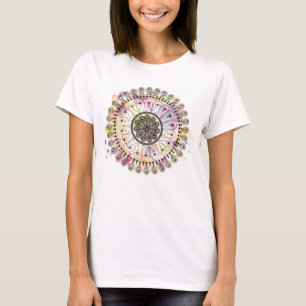 T-shirt Mandala d'aquarelle