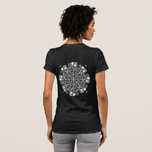T-shirt Mandala de camping pour rôtir des S'more