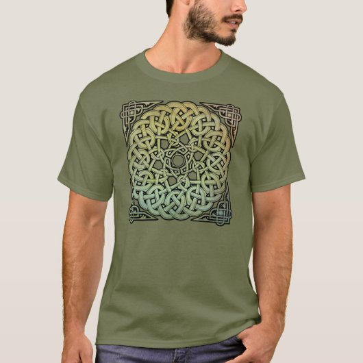 T-shirt Mandala de nouage celtique (Devant)