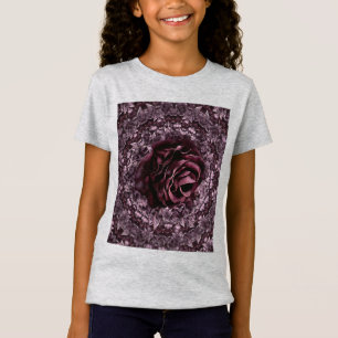 T-Shirt Mandala de rose 