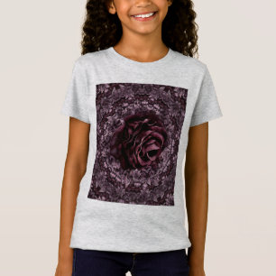 T-Shirt Mandala de rose 