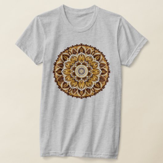 T-shirt Mandala / Flower Design (Poser)