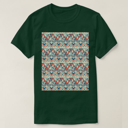 T-shirt Mandala Graphic amérindien (Design devant)