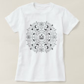 T-shirt mandala Halloween (Design devant)