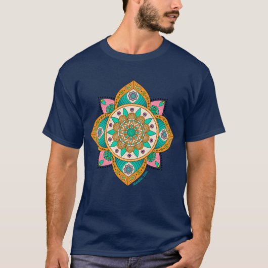 T-shirt Mandala Lima (Devant)