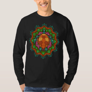 T-shirt Mandala Maori Océan Animal Hawaiian Tortue de mer