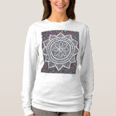T-shirt Mandala Mosaic 2025 (Devant)
